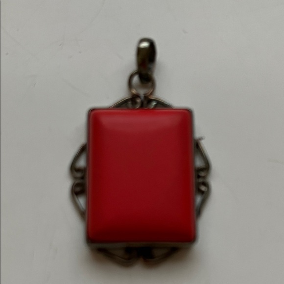 Red Silver Pendant - Picture 2 of 5